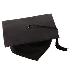 Black Graduate Cap - 12 Count