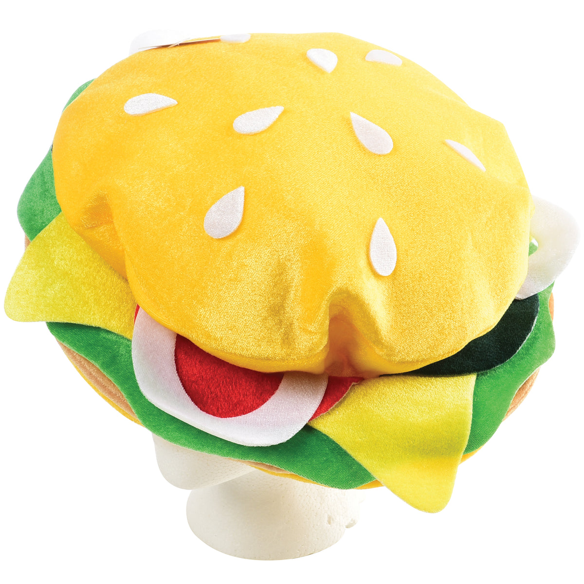 Hamburger Hat - 1 Count