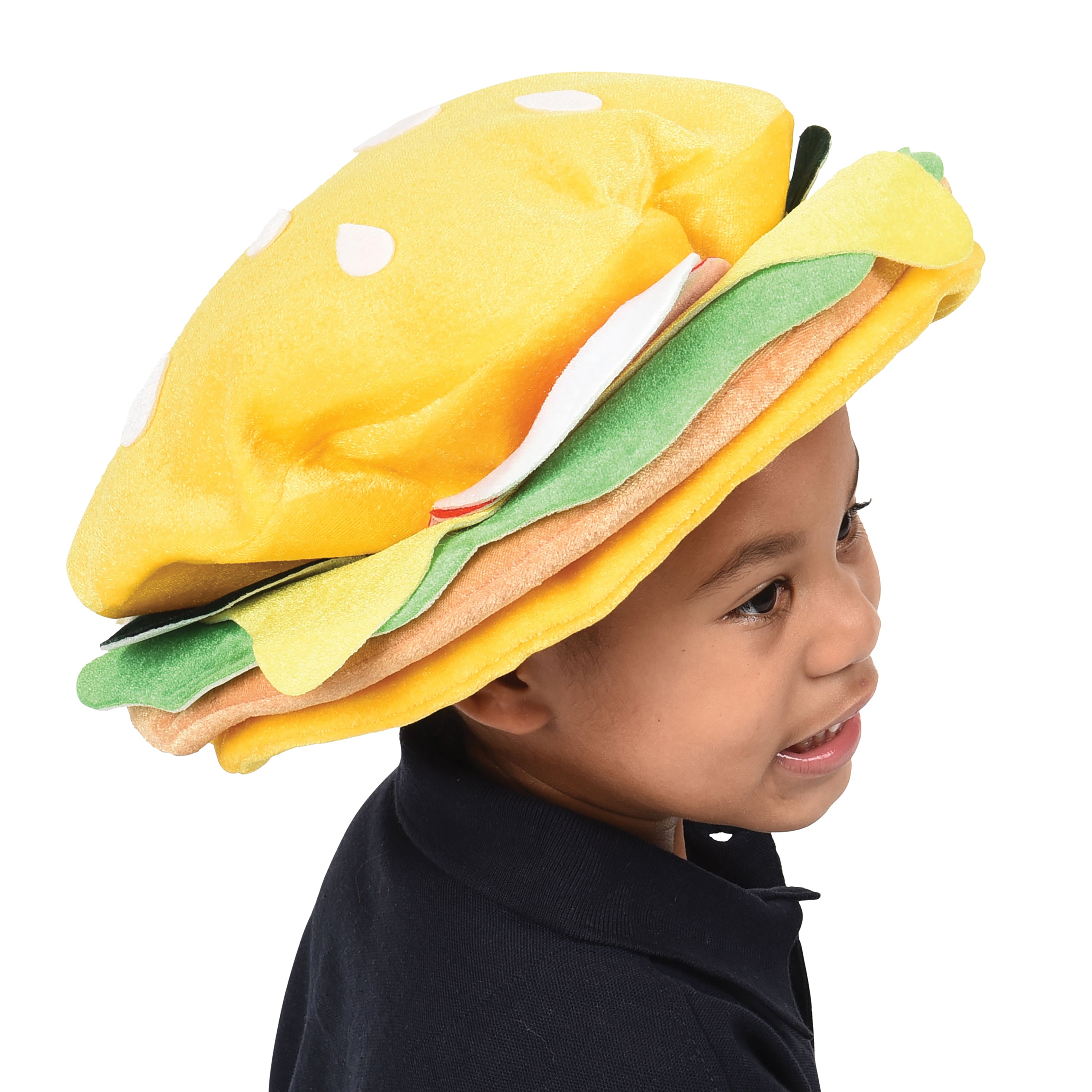 Hamburger Hat - 1 Count