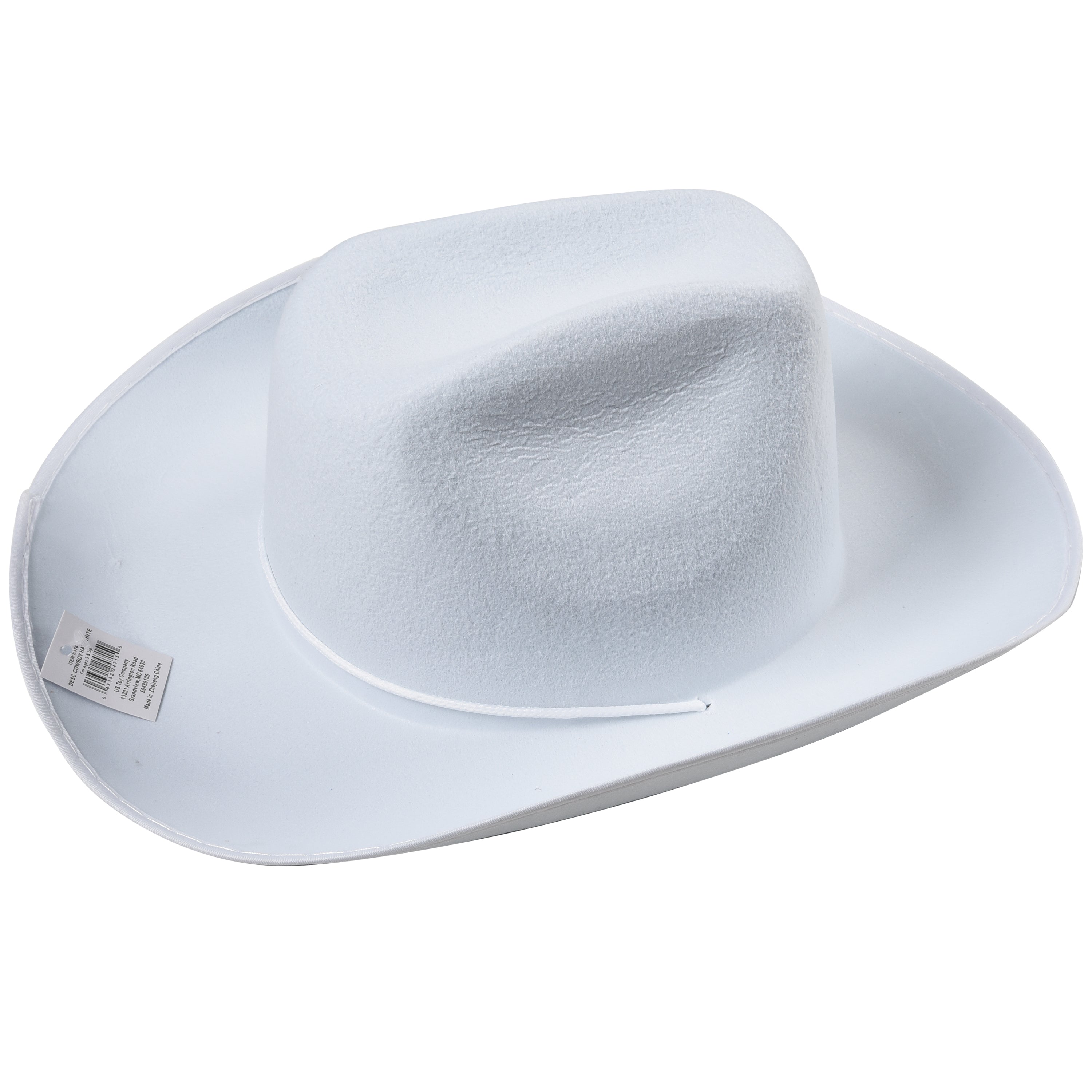 Cowboy Hat/White - 1 Count