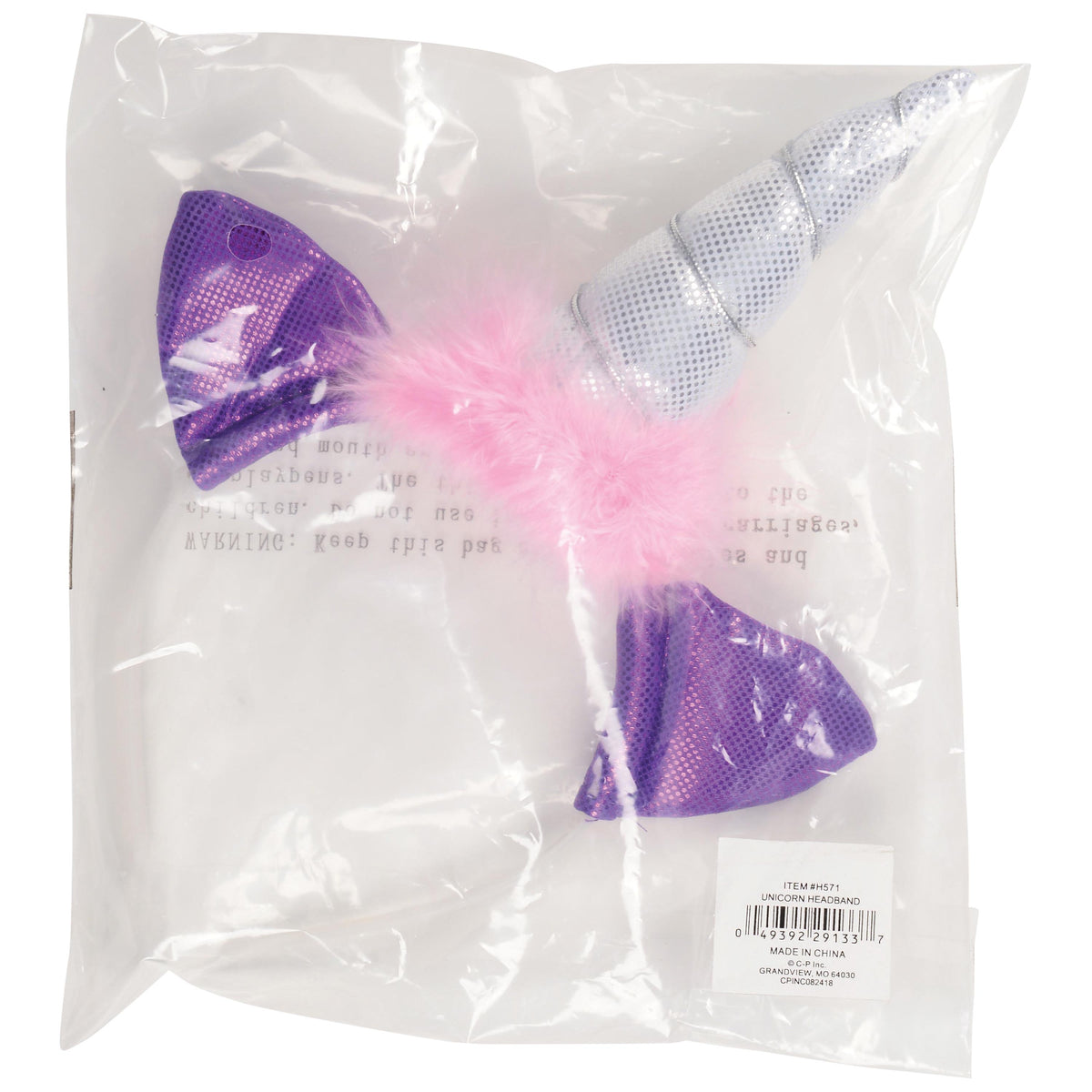 Unicorn Headband - 1 Count