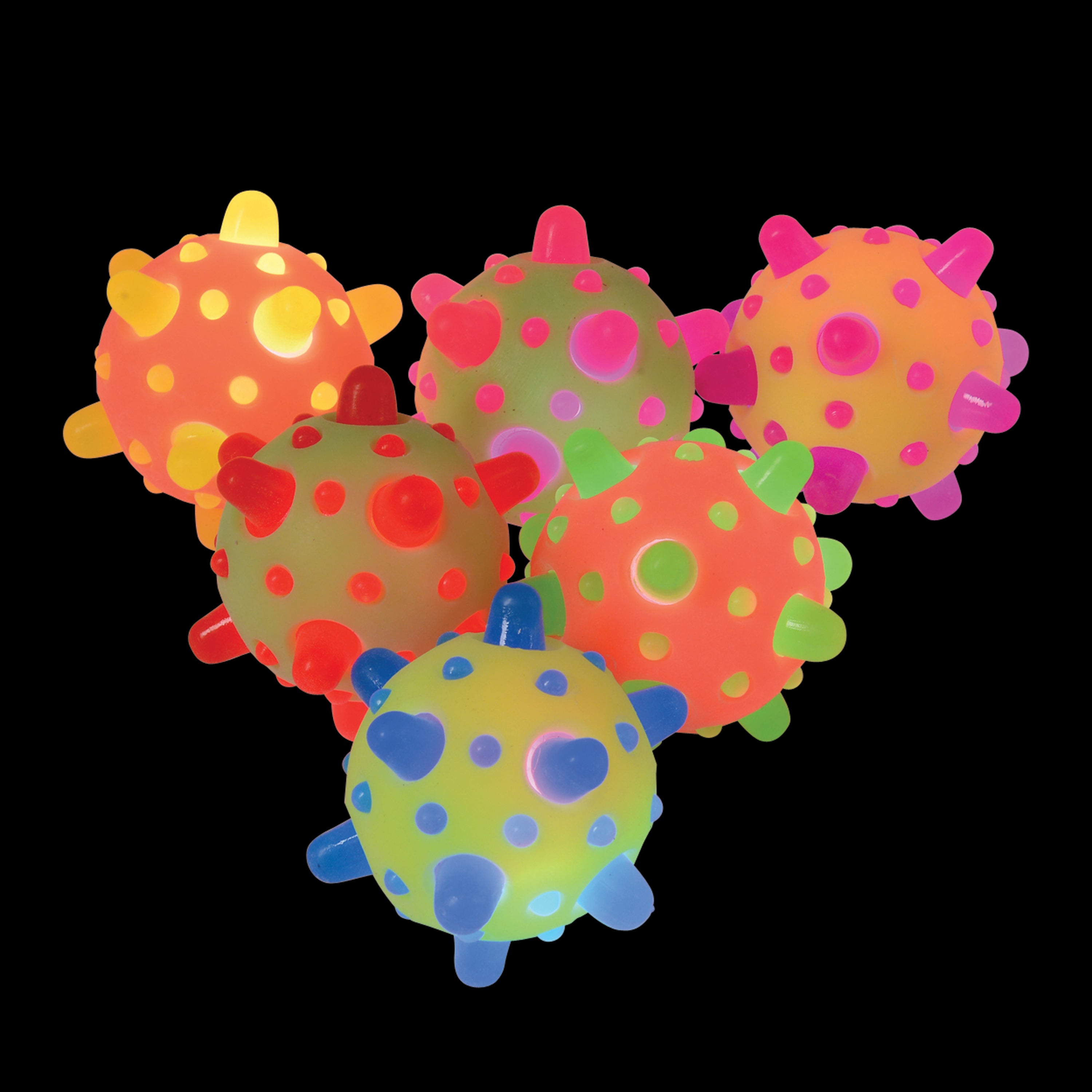 Light Up Meteor Bounce Ball - 12 Count