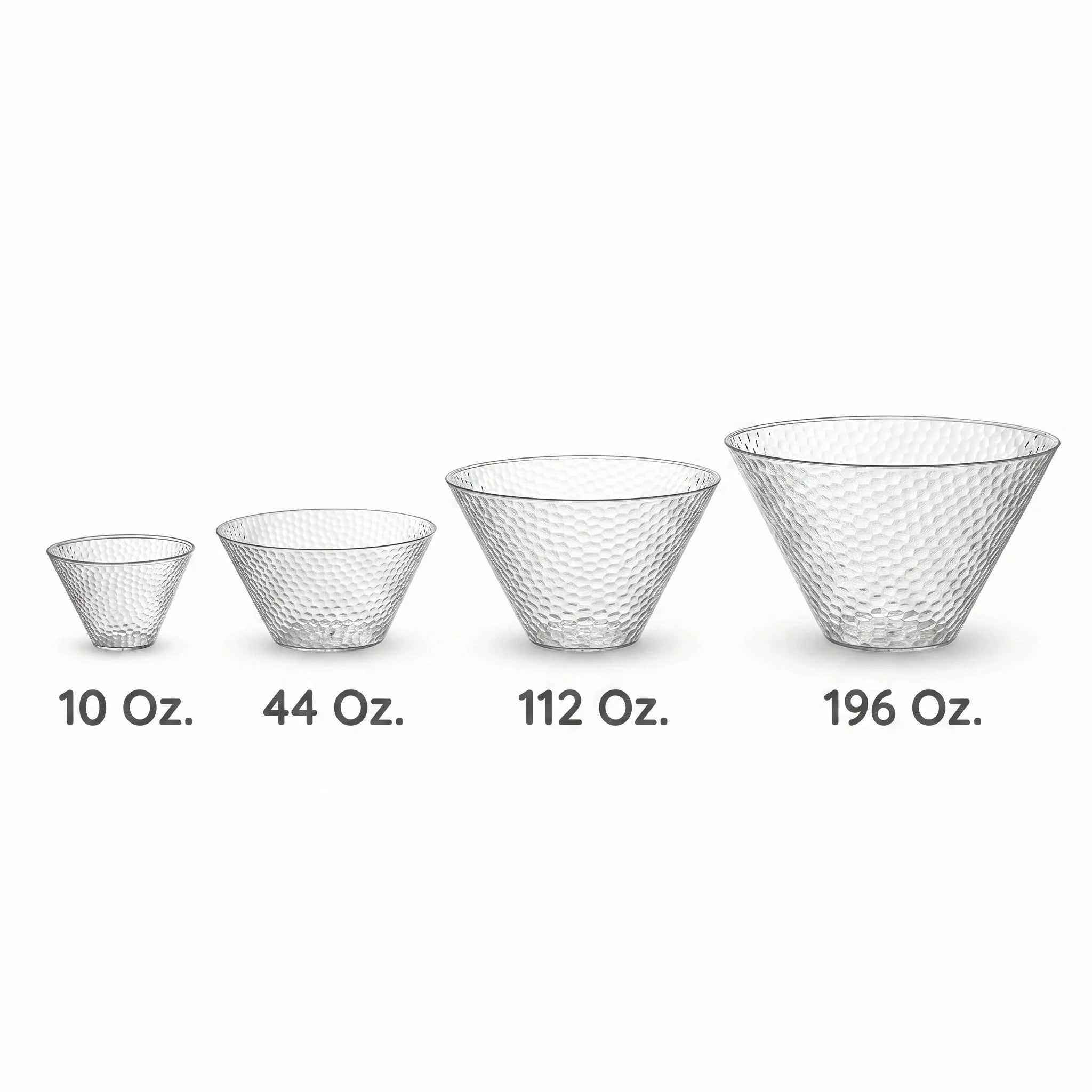 Hammered Serving Bowl - 44 Oz