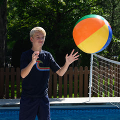 Beachball Inflates/24 In/15 In Diam - 12 Count