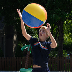Beachball Inflates/24 In/15 In Diam - 12 Count