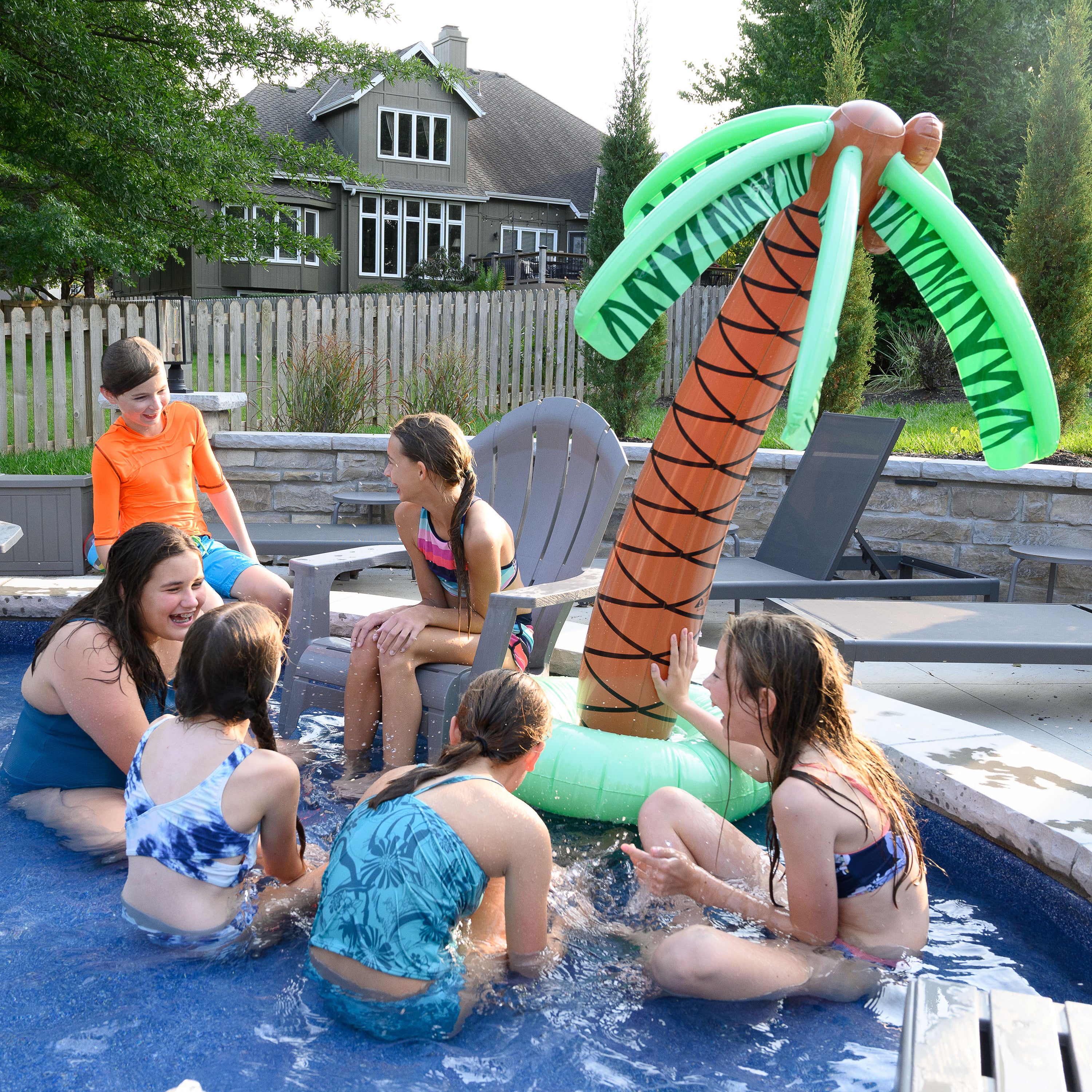 Palm Tree Inflate - 1 Count