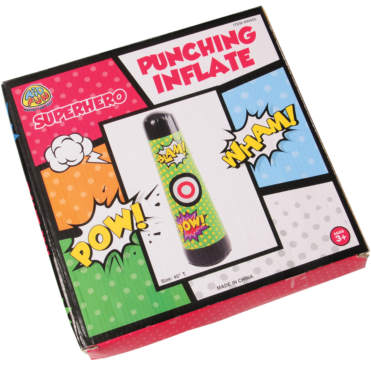 Superhero Punching Inflate - 1 Count
