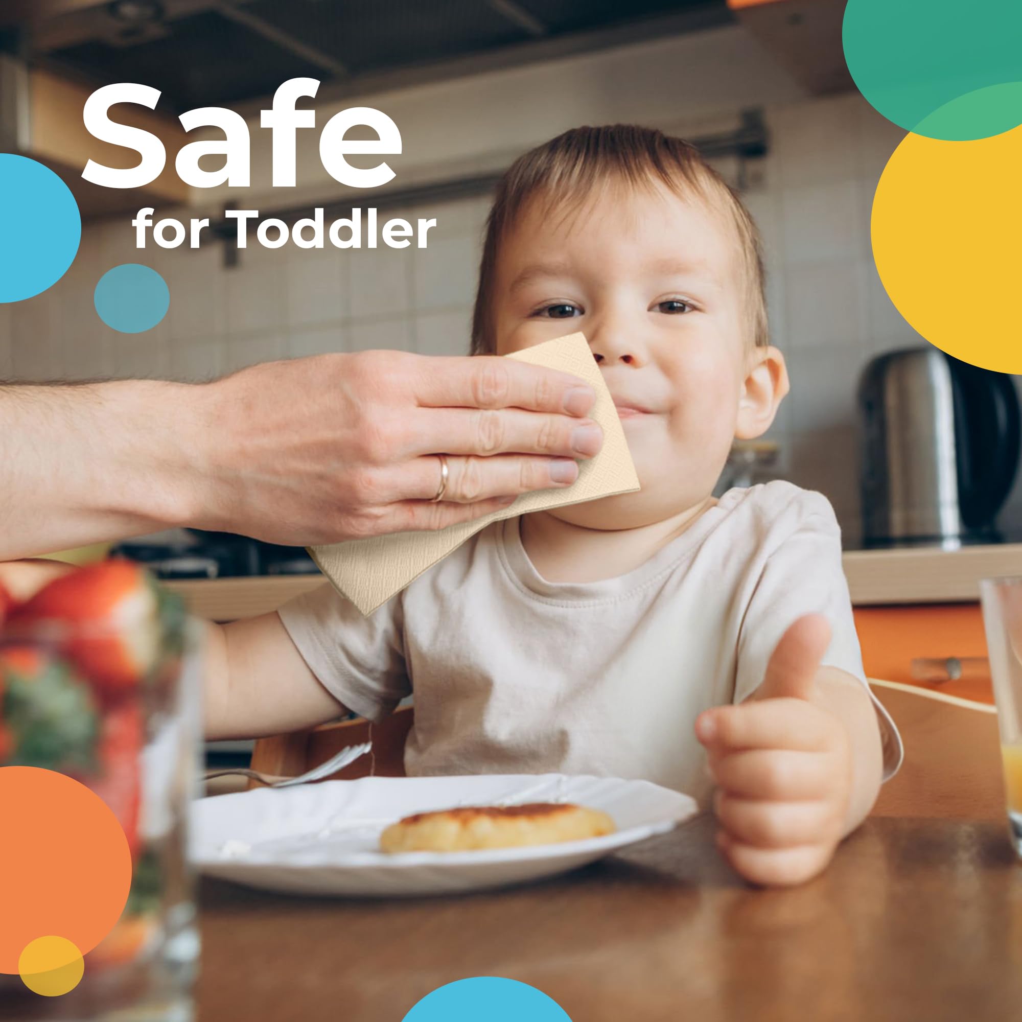 Ivory Luncheon Napkins | Case of 3600