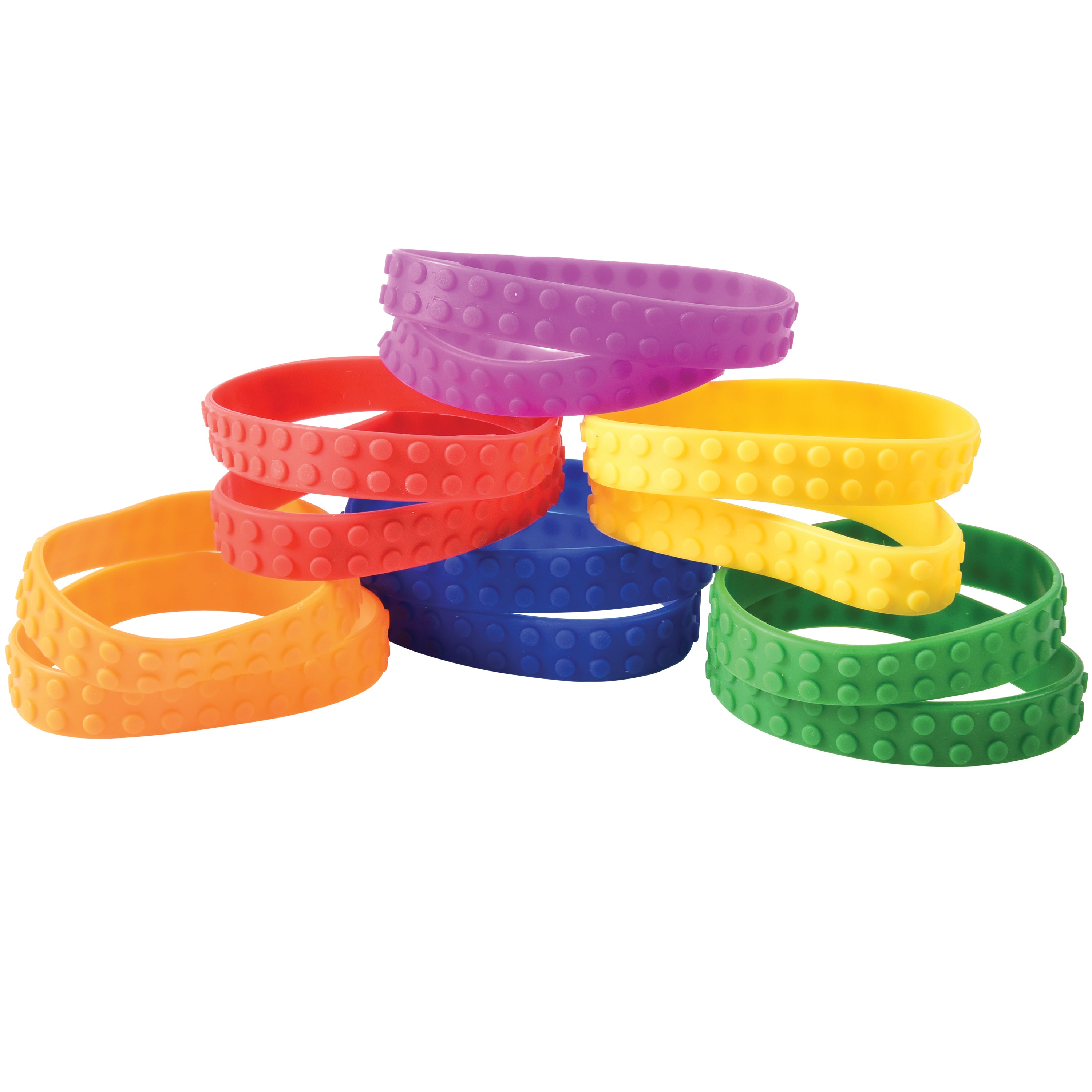 Block Mania Bracelets - 12 Count
