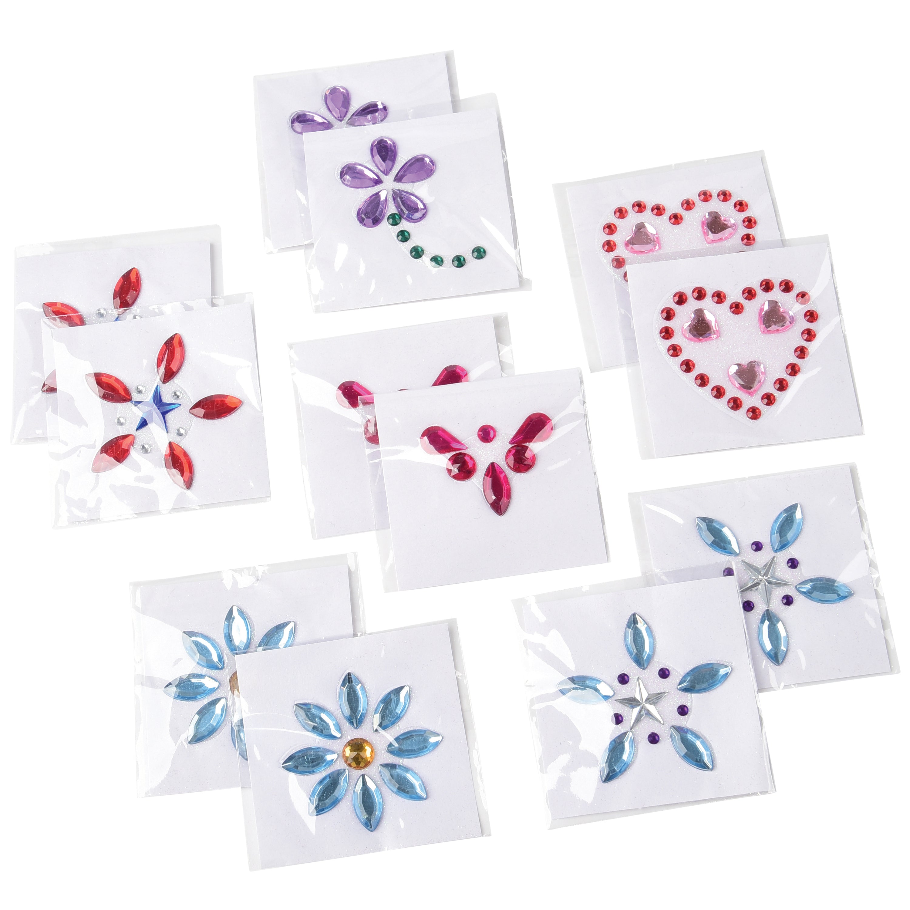 Body Jewels/12 Per Pkg - 12 Count