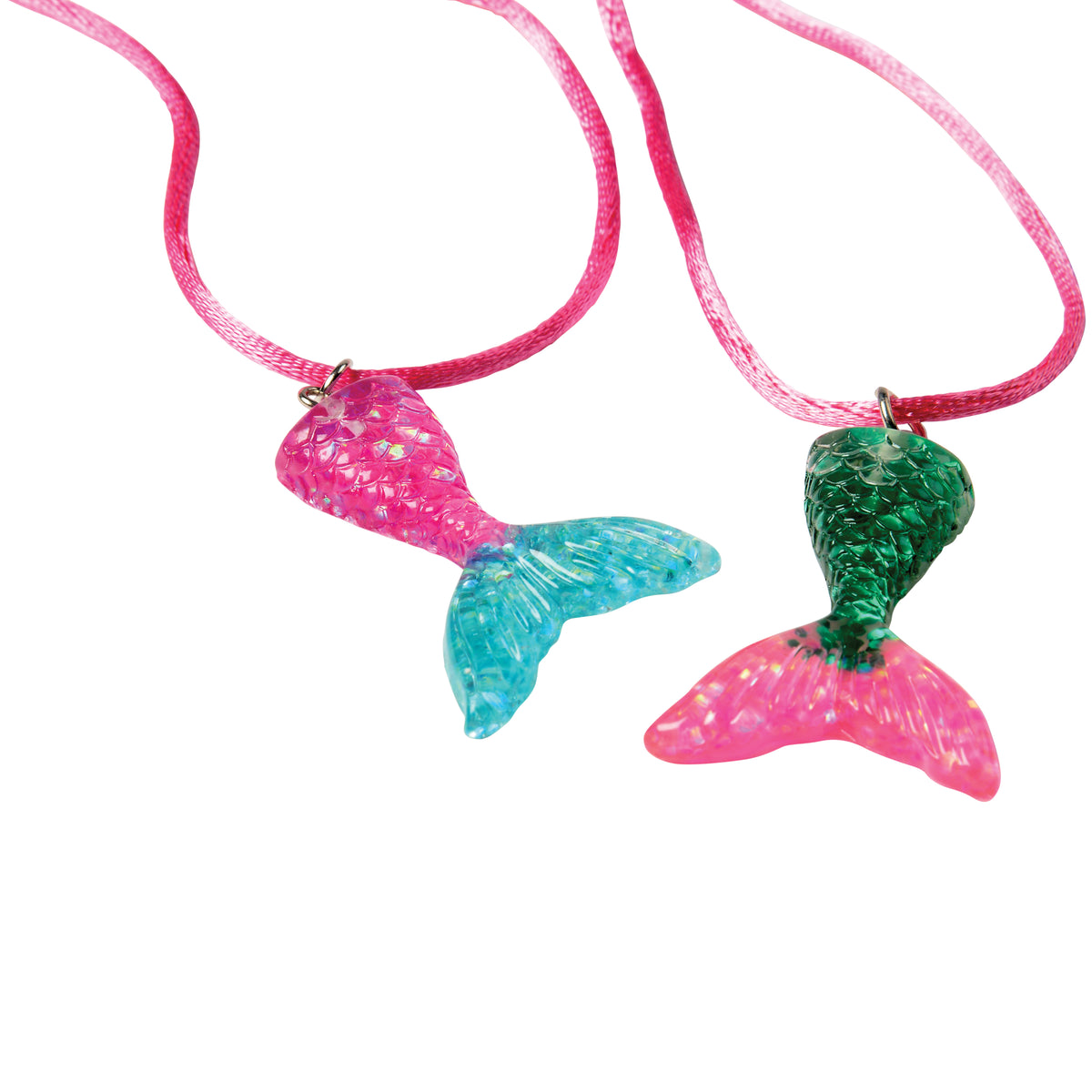Mermaid Tail Necklaces - 12 Count