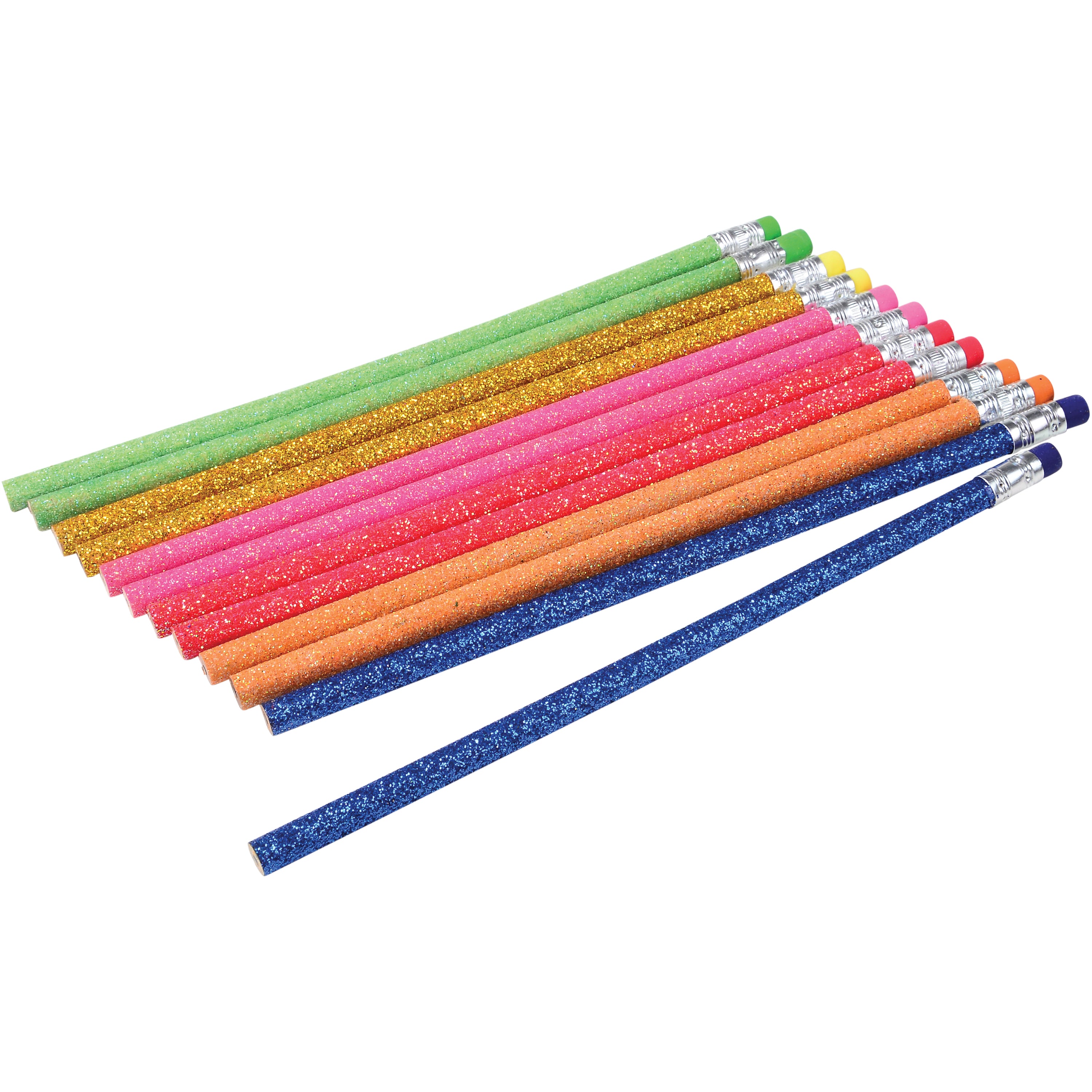Glitter Pencils - 12 Count