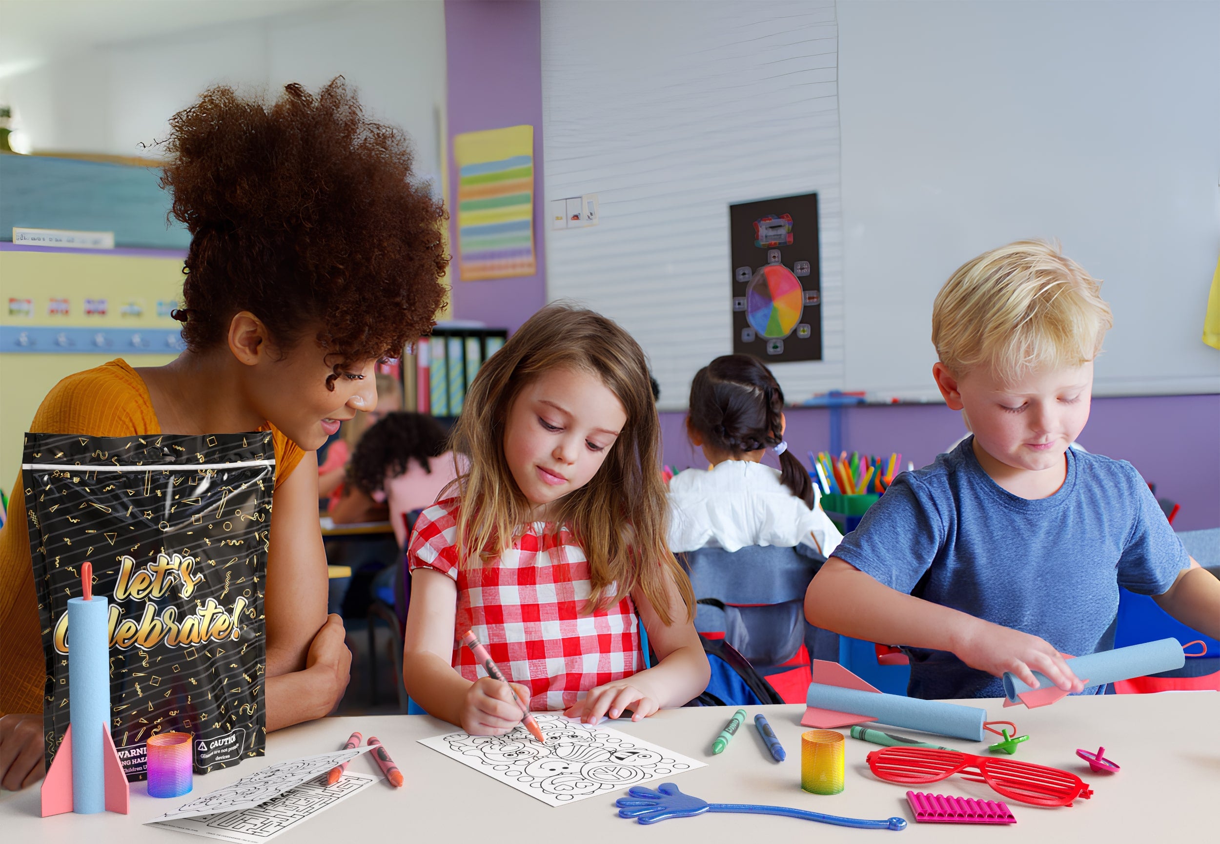 8 Piece Goody Bag - Let's Celebrate | 40 Count