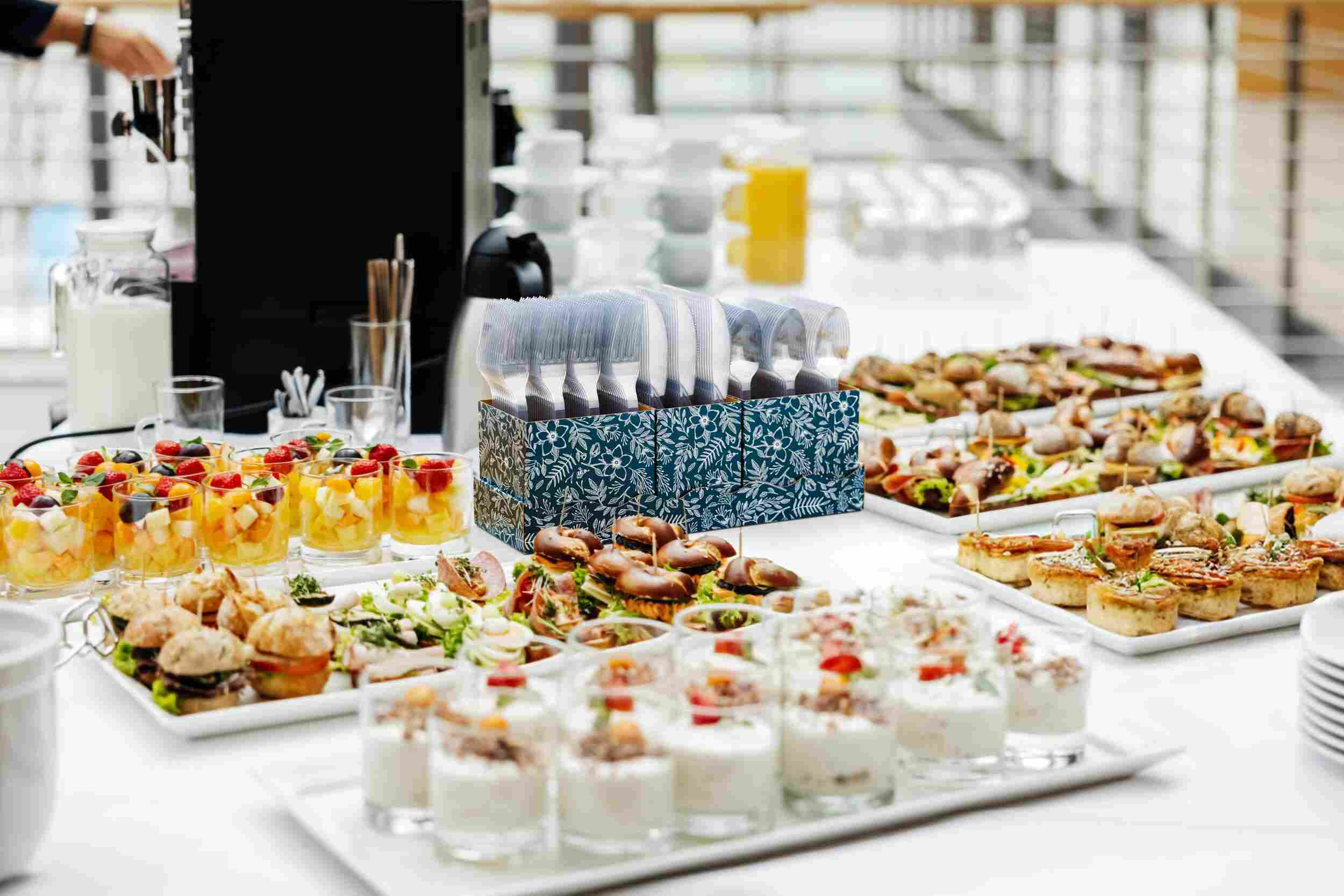 Clear Cutlery Caddy Combo - Floral