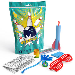 8 Piece Goody Bag - Bowling Theme | 40 Count