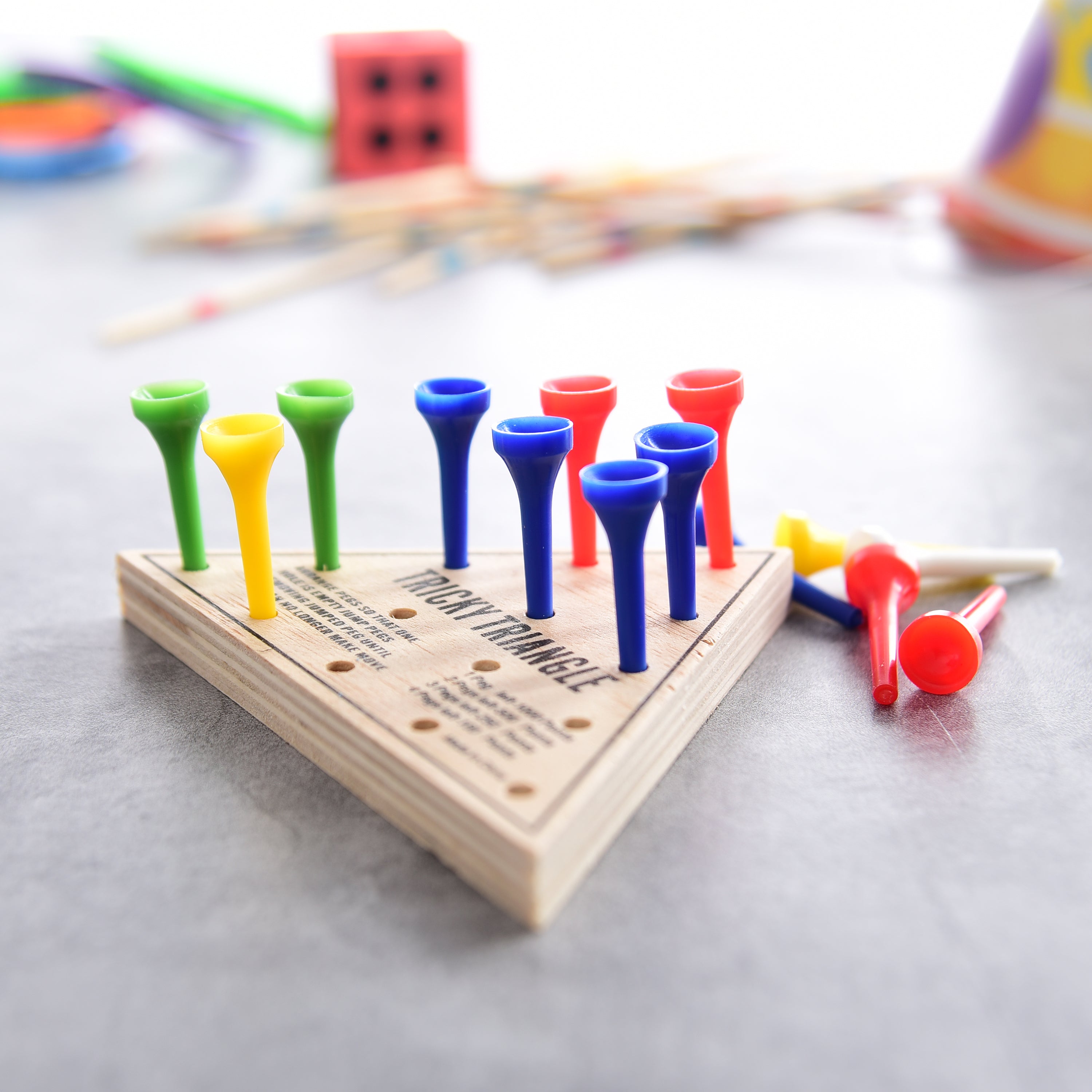 Tricky Triangle Game - 1 Count