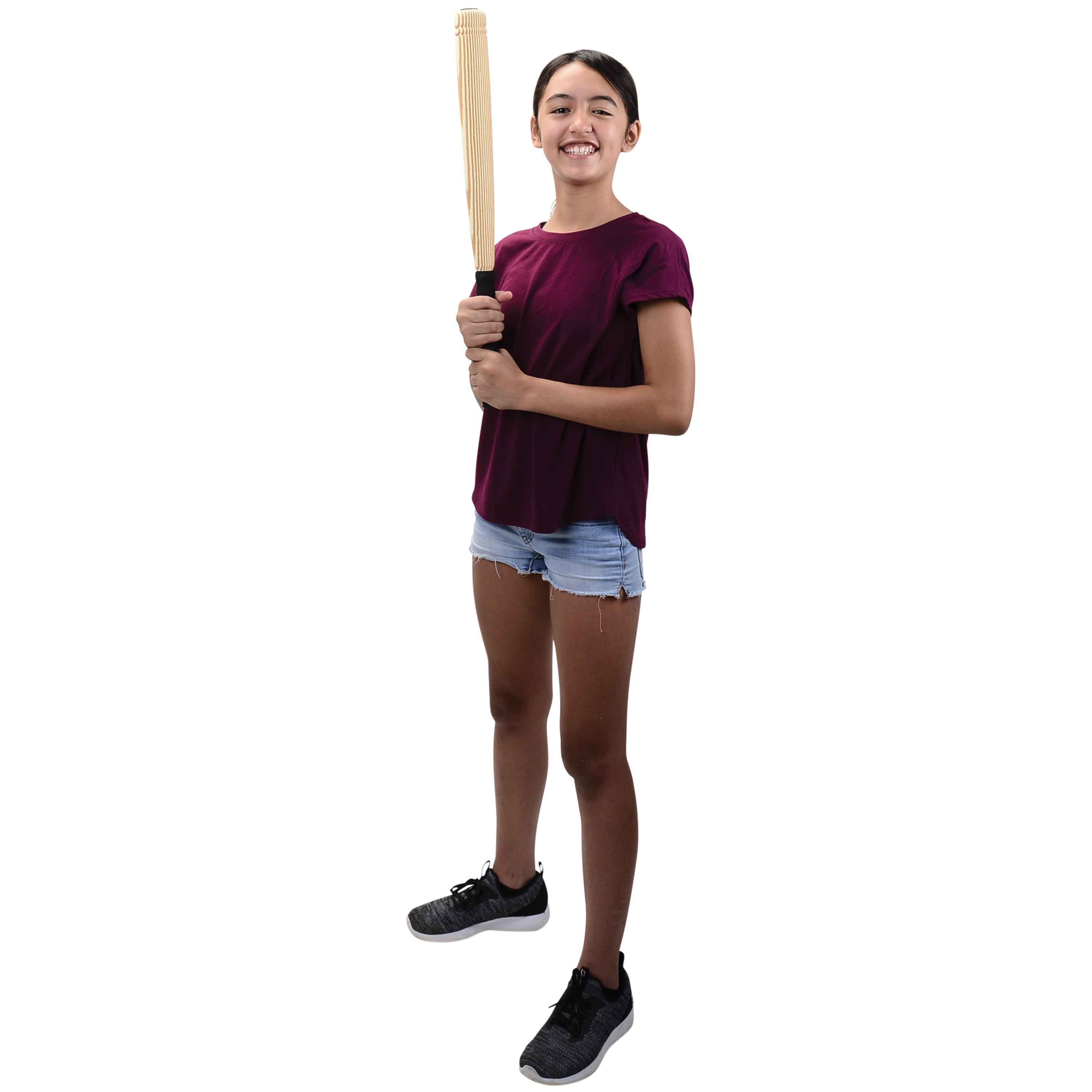 Wood Look Foam Baseball Set/1 Set - 2 Count