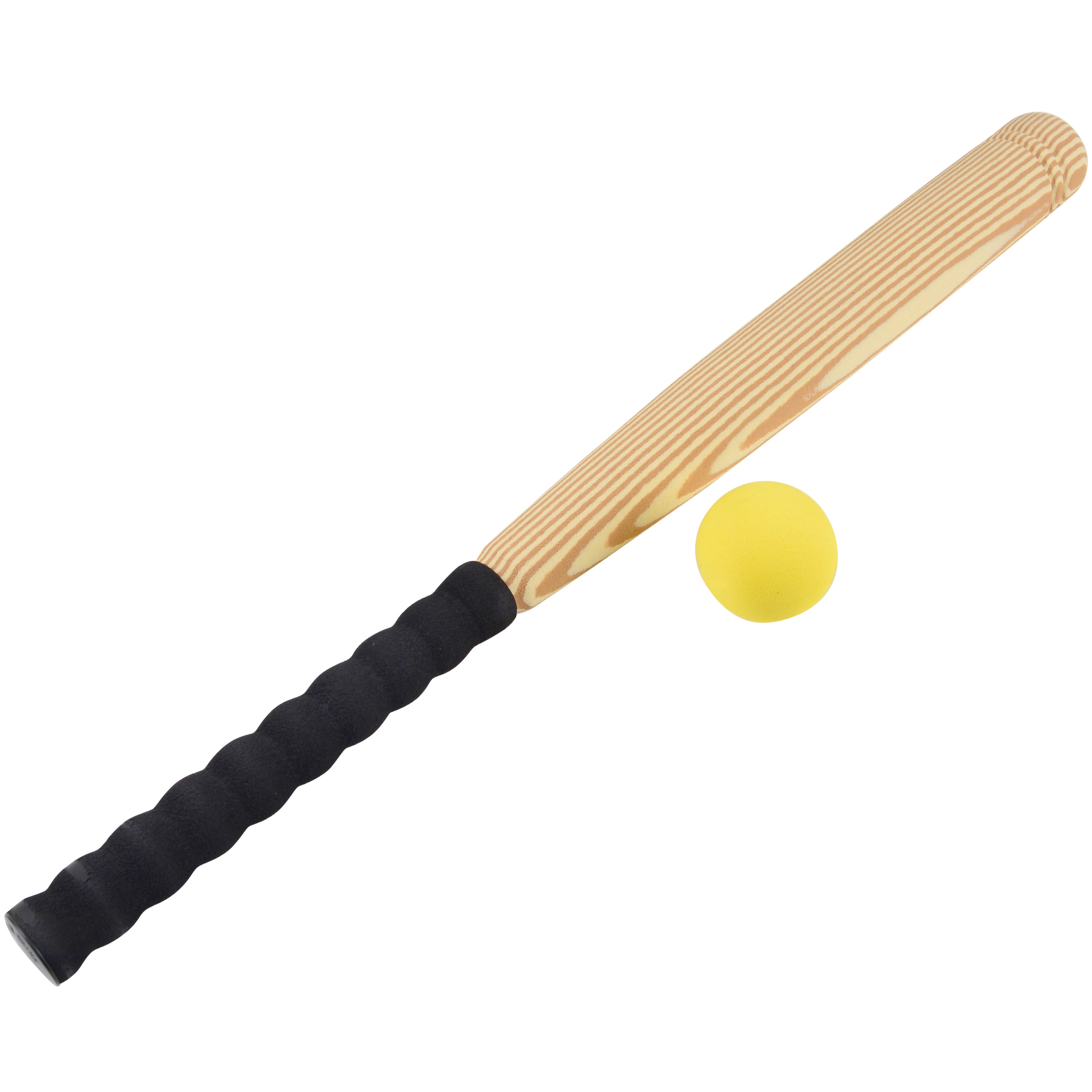 Wood Look Foam Baseball Set/1 Set - 2 Count