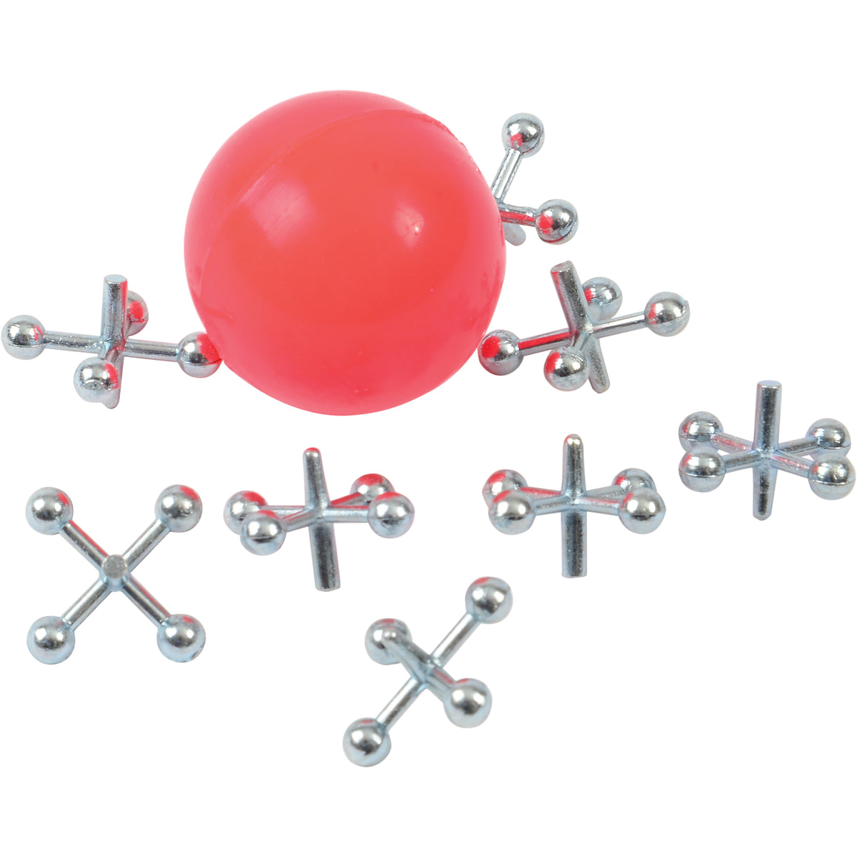 Metal Jacks Set/8-Pc - 9 Count