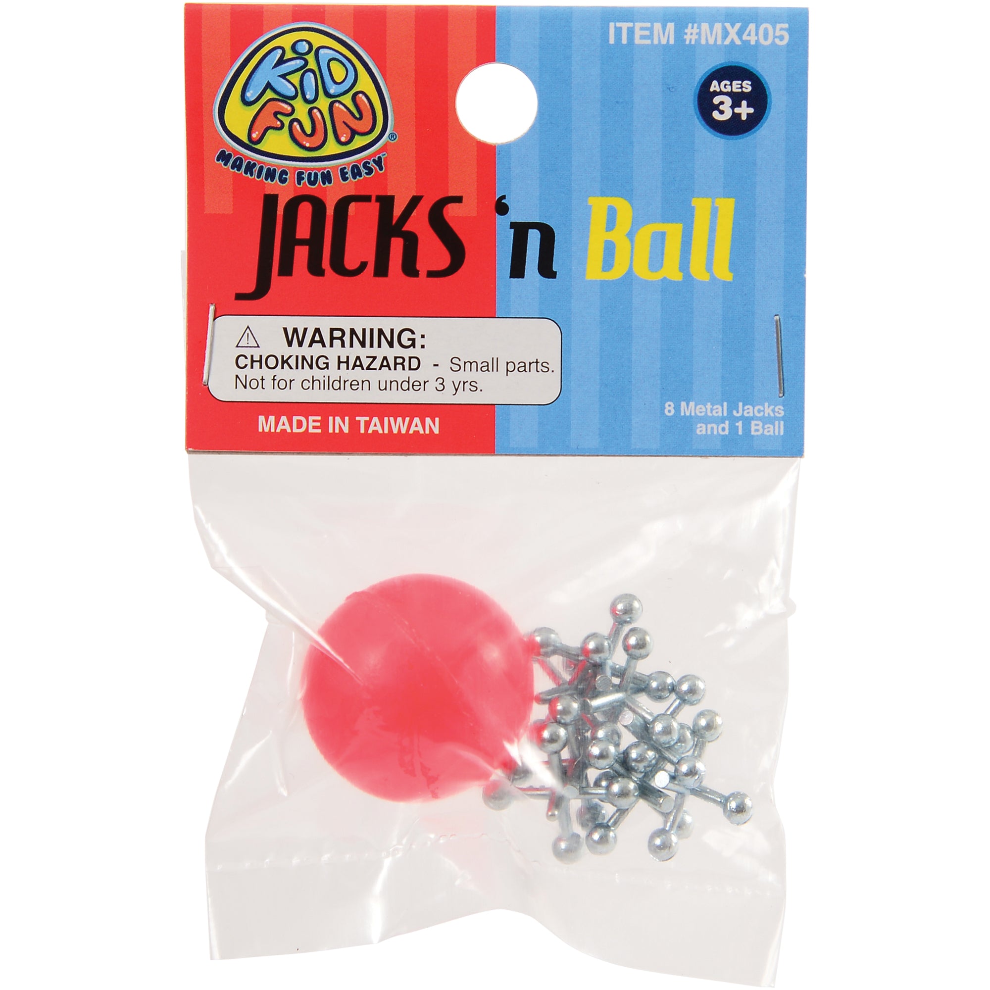 Metal Jacks Set/8-Pc - 9 Count
