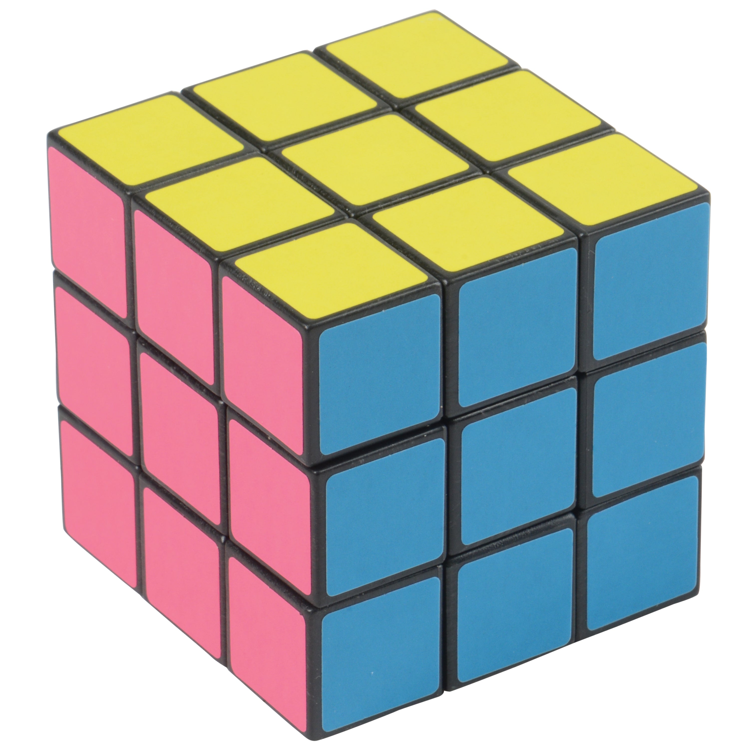 Neon Puzzle Cubes - 12 Count
