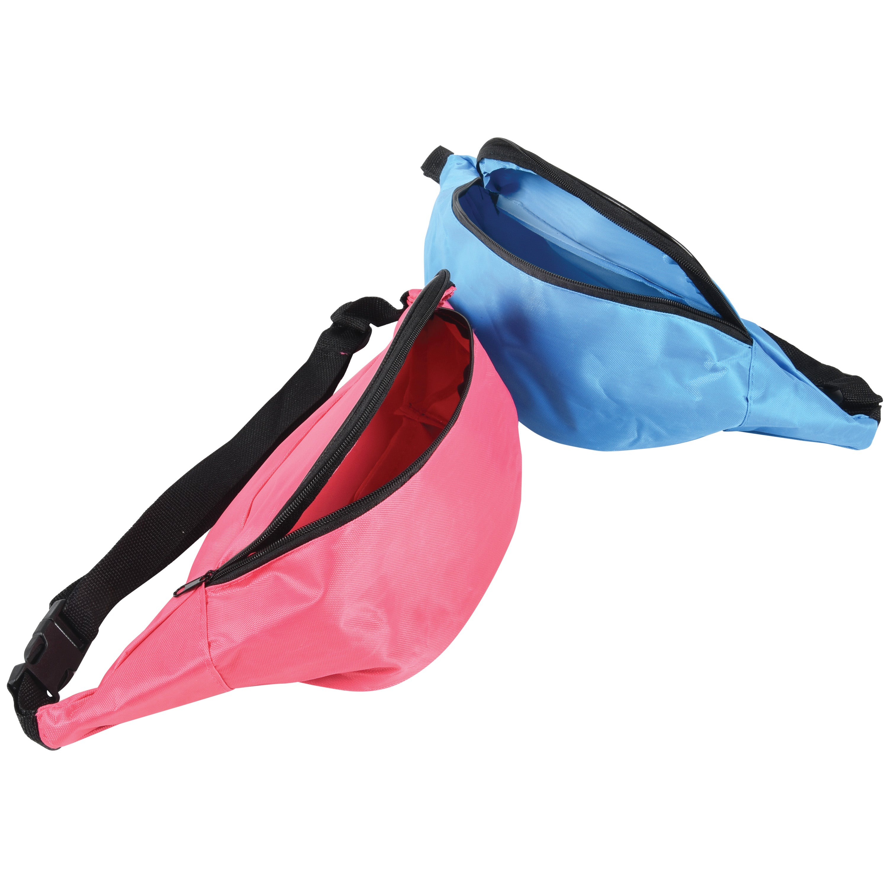 Neon Fanny Packs - 12 Count