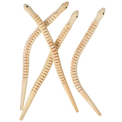 Wooden Snakes - 12 Count