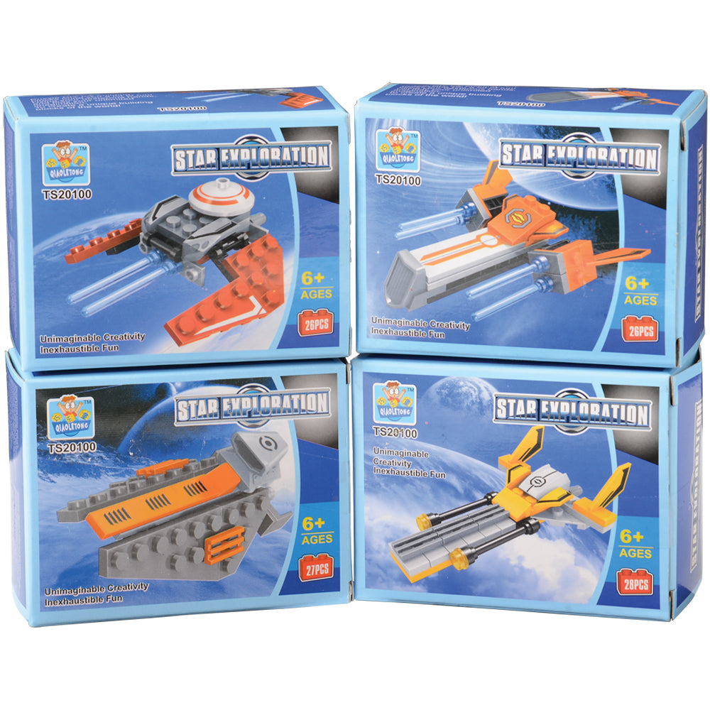 Star Exploration Bricks/26 To 28-Pcs - 12 Count