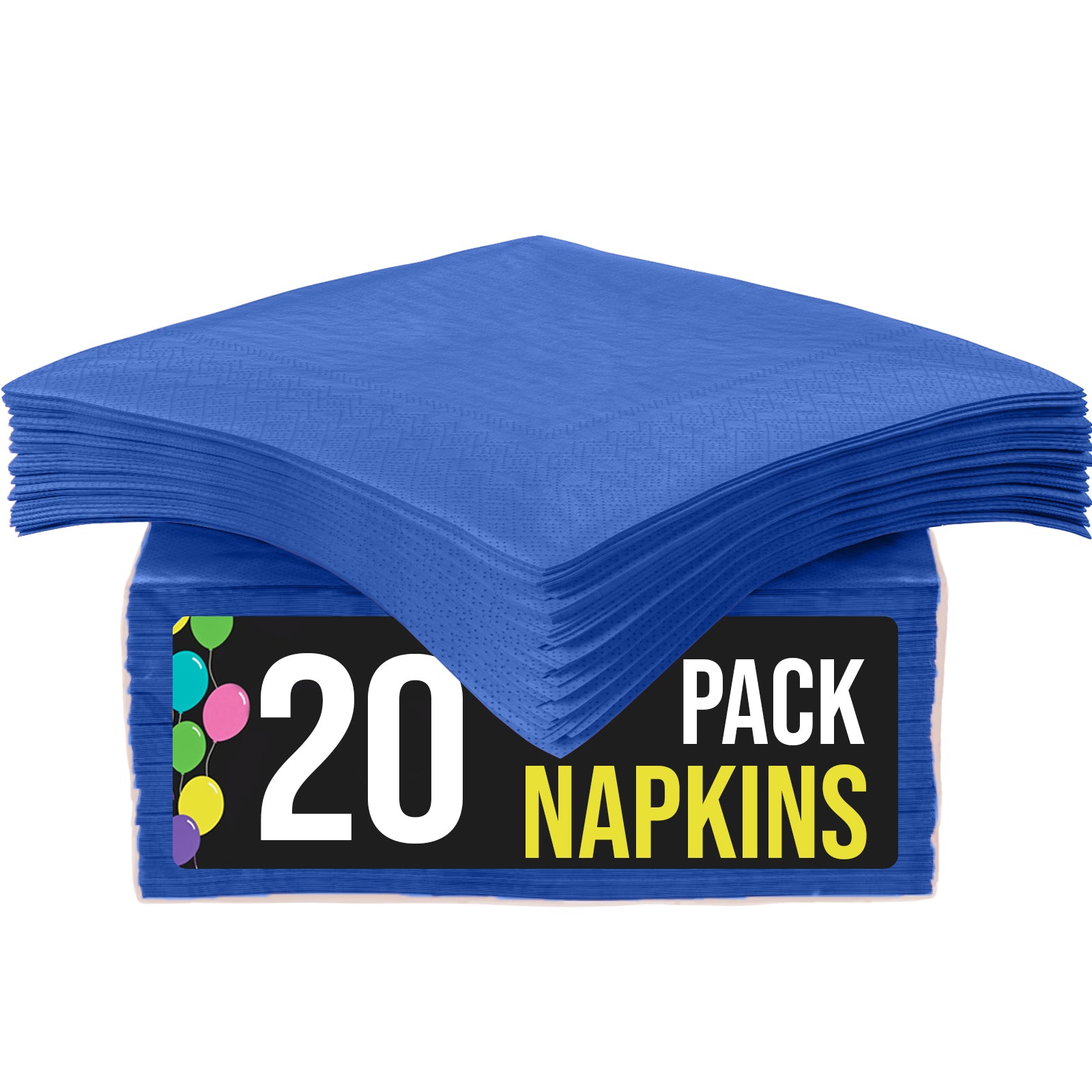 Dark Blue Luncheon Napkins | 20 Count