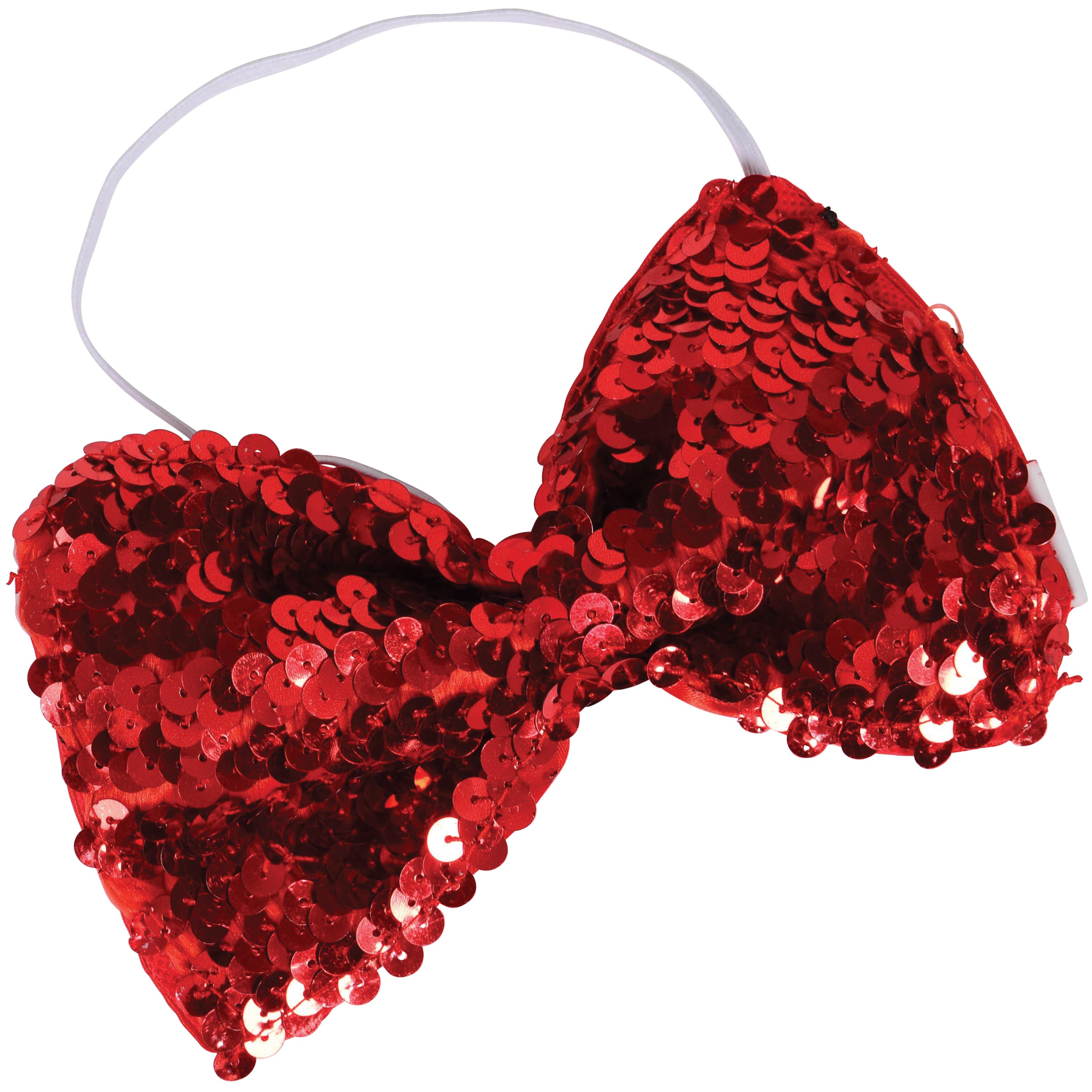 Red Sequin Bowtie - 1 Count