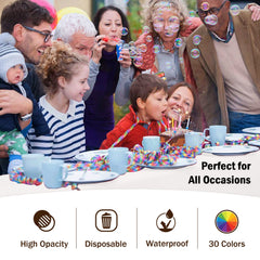 Little Gym - White Plastic Table Cover | Case of 48