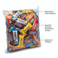 Halloween Chocolate Candy Variety Pack | 2 lb Bulk Bag of Fun Size Candy Bars