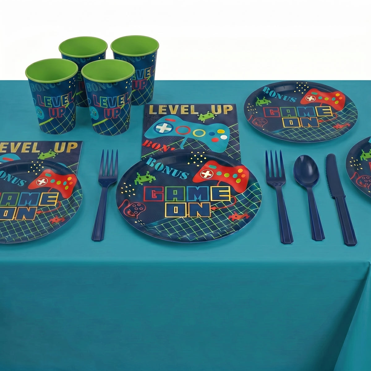 149 Pcs Game on Party Kit - For 20 Guests