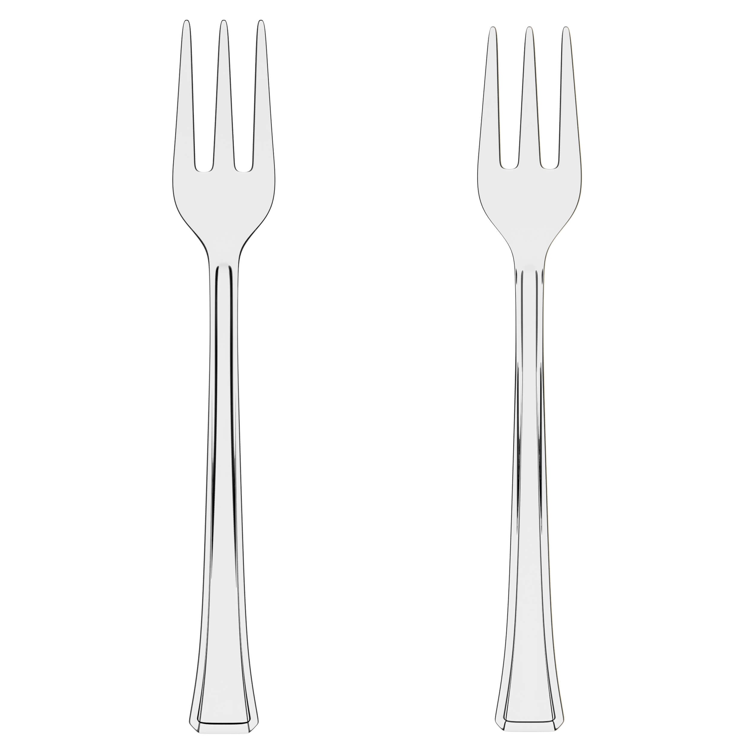 Exquisite Clear Plastic Tasting Forks | 500 Count