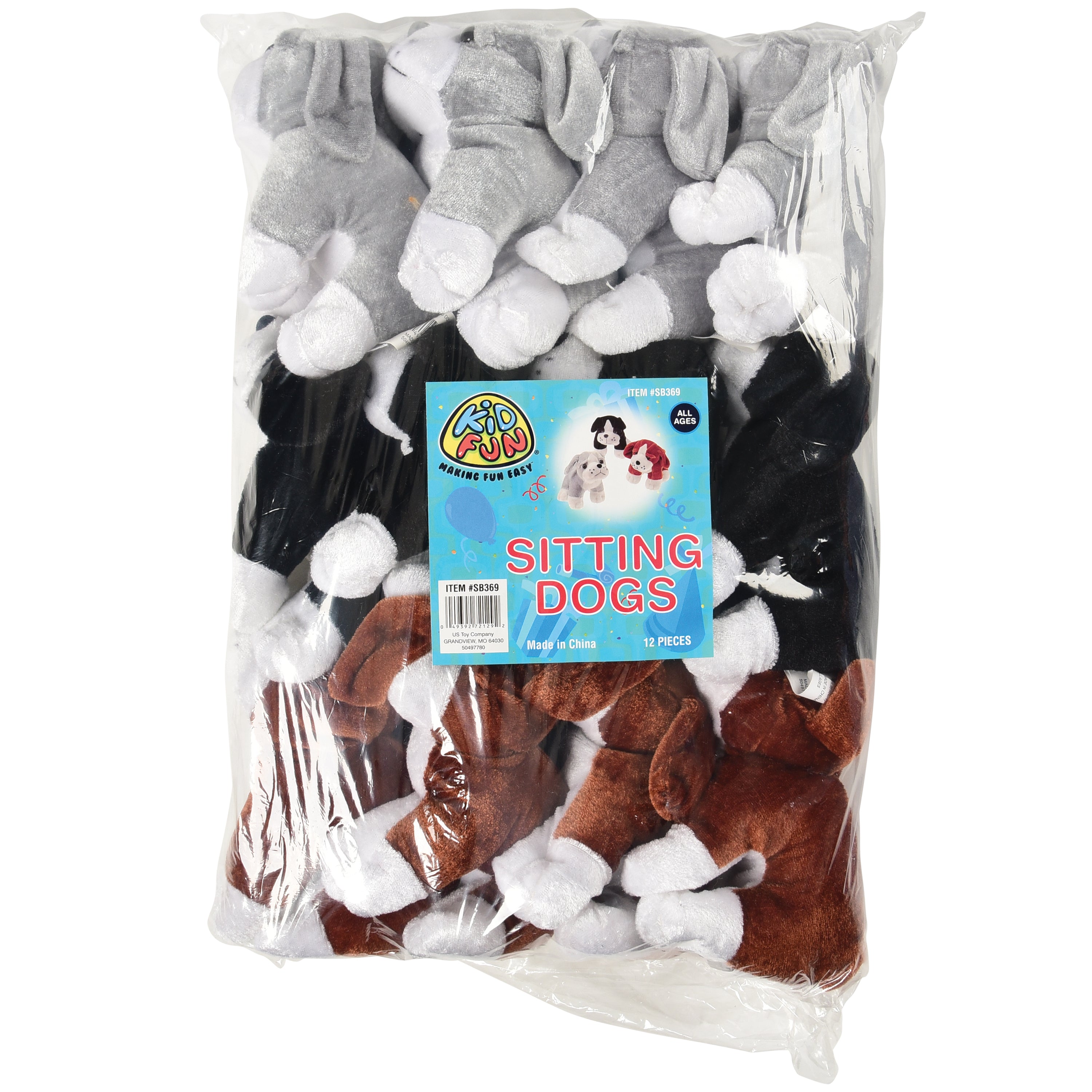 Sitting Dogs - 12 Count