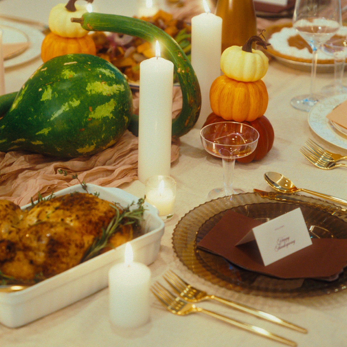 Thanksgiving - Elegant Dinnerware