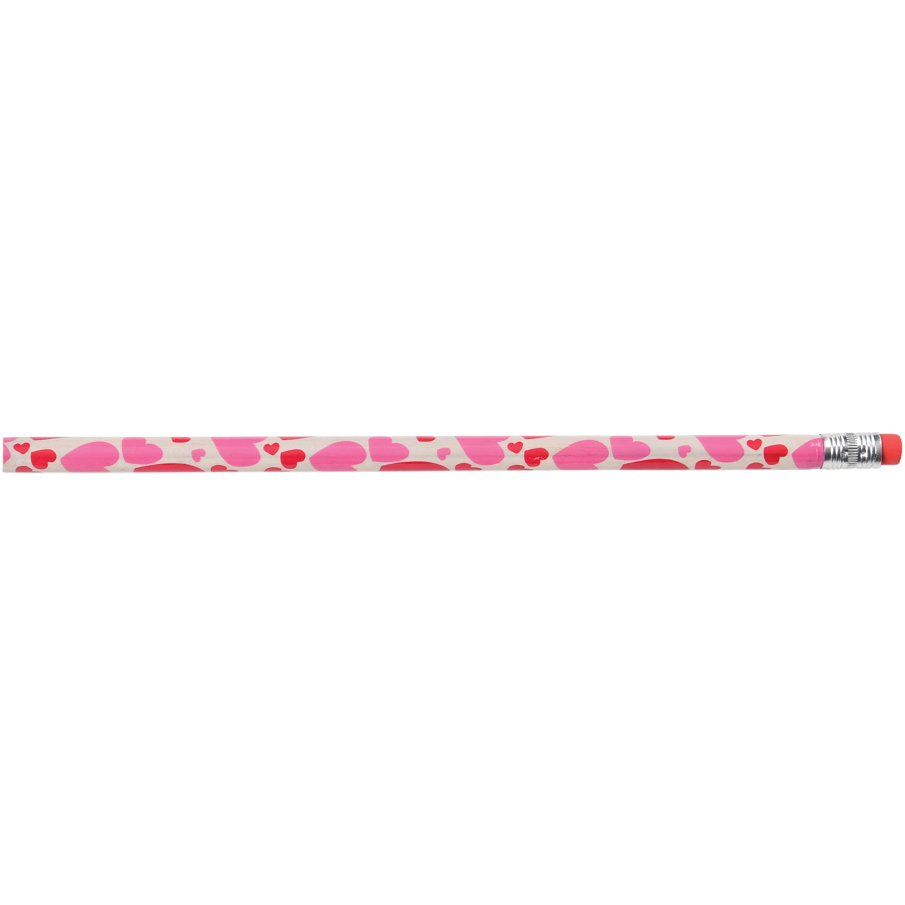 Valentine Heart Pencils - 12 Count