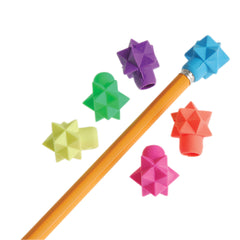 Star Eraser Pencil Tops/48 Per Pkg - 48 Count