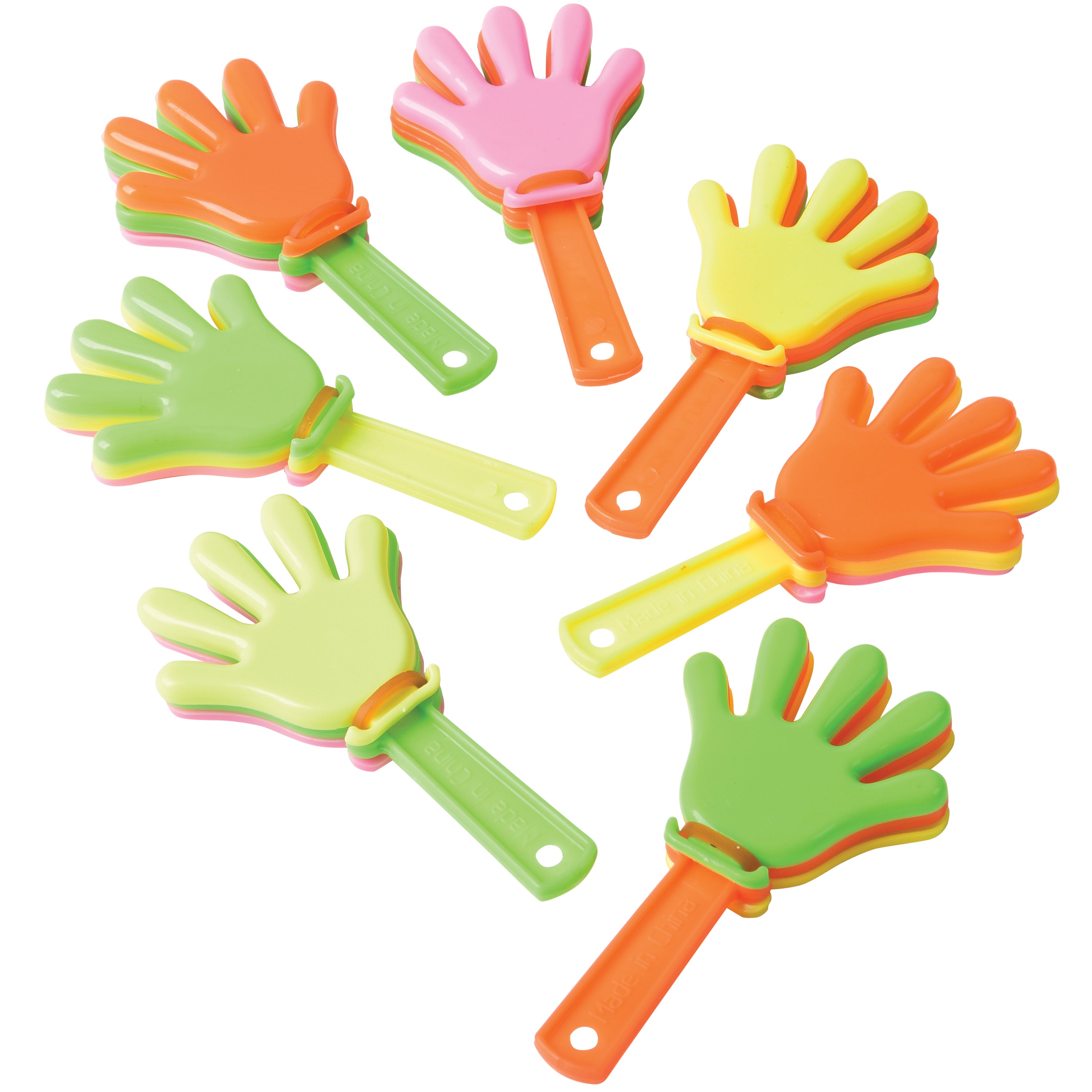 Mini Hand Clappers/36 Per Pkg - 36 Count