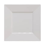 8 In. White Square Plates | 10 Count