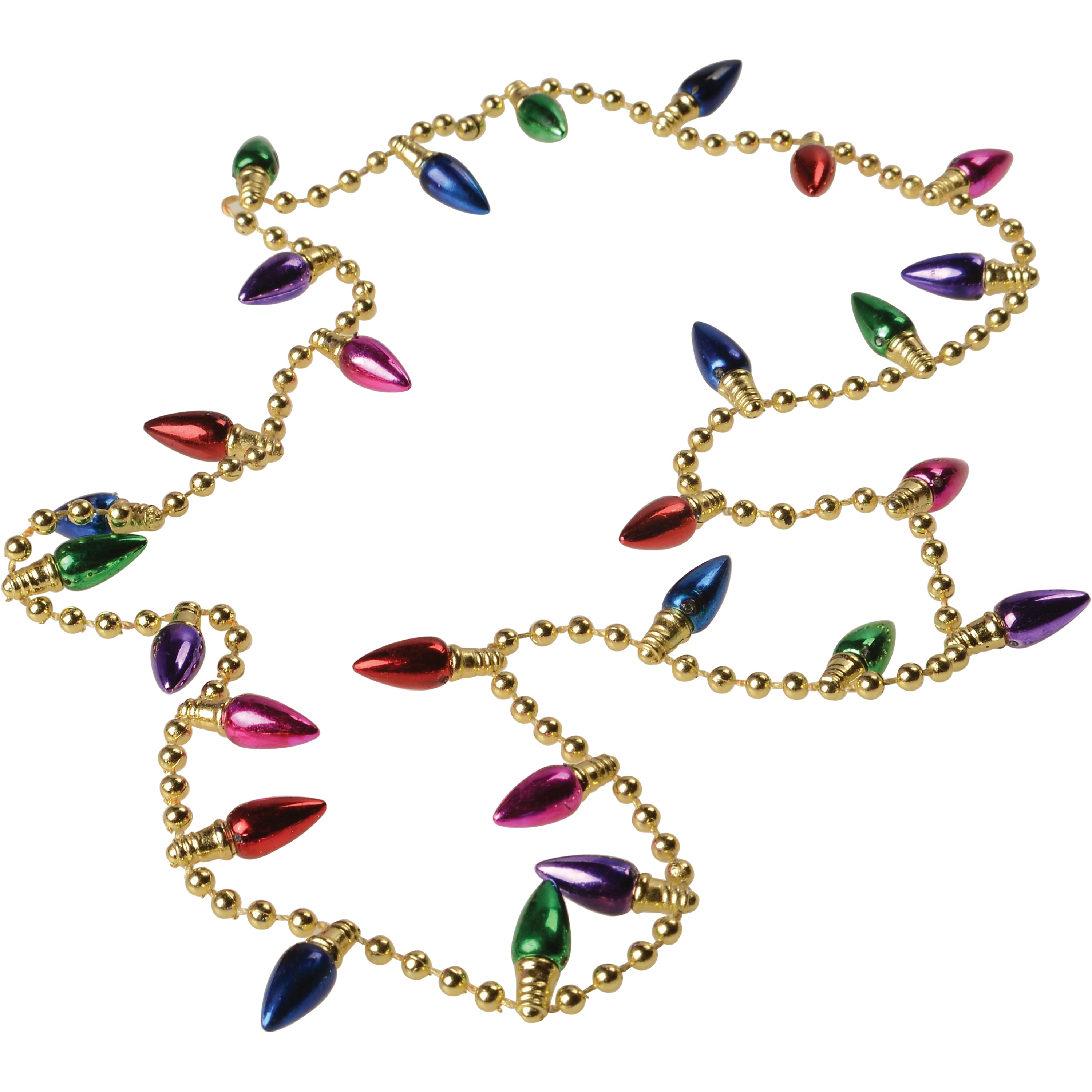 Light Bulb Necklaces - 12 Count