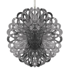 8in. Silver Foil Ball Decoration