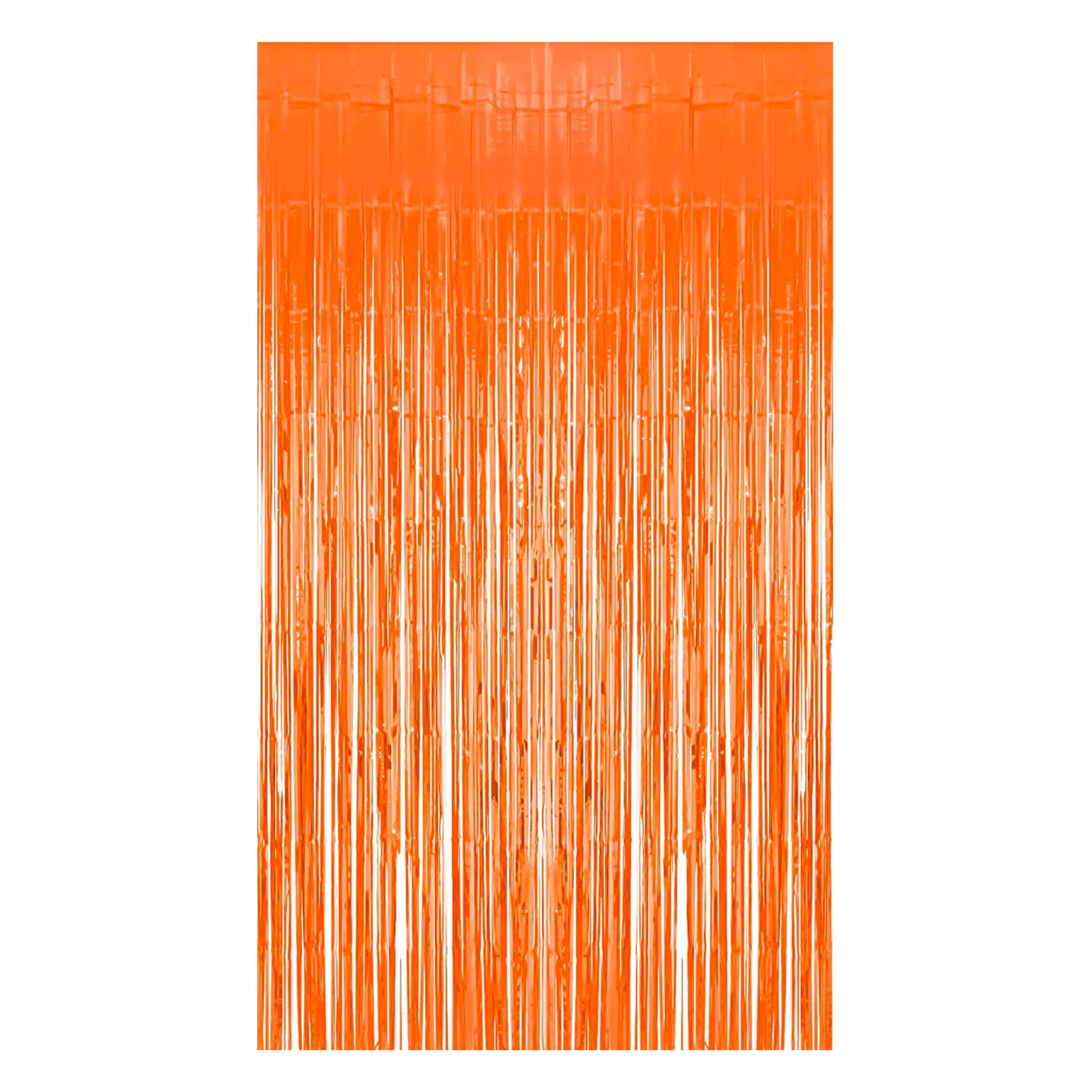 Pastel Curtain Orange 3ft x 6ft - 1 Ct.